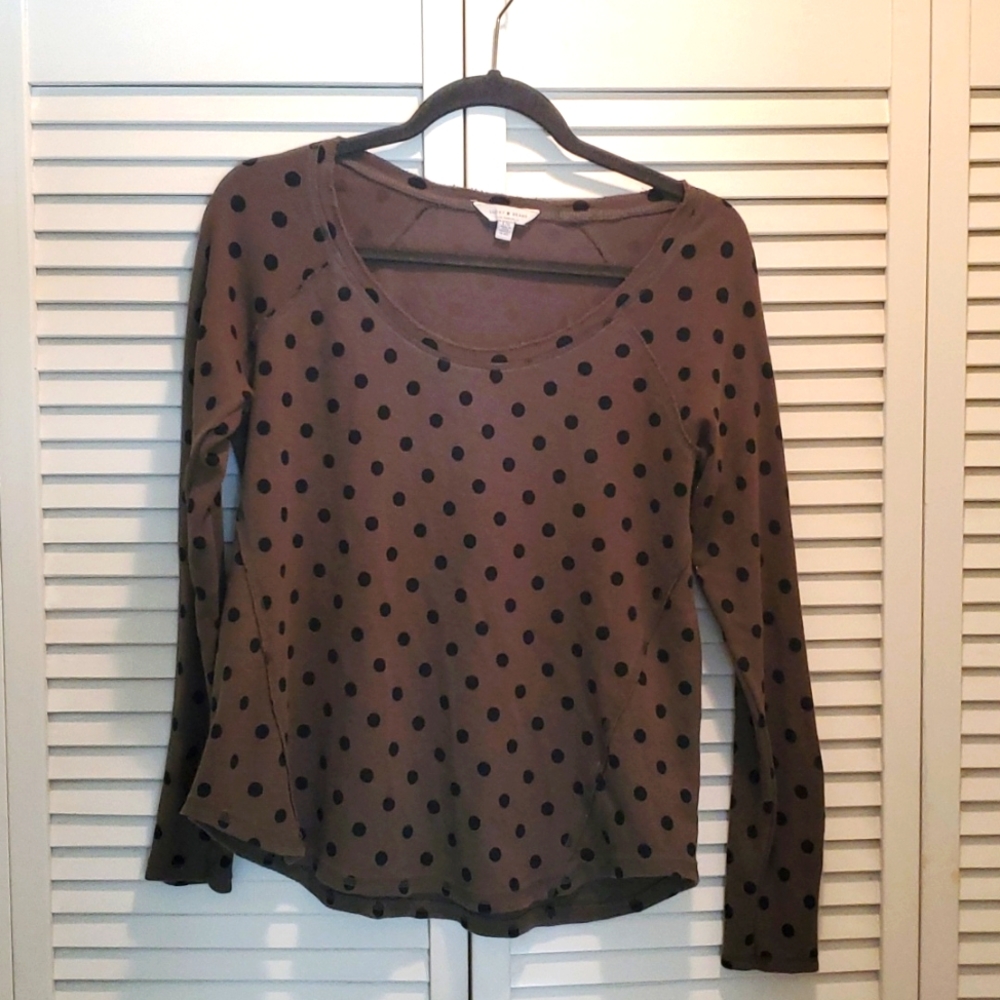 Casual LUCKY * BRAND khaki green T-shirt Size L